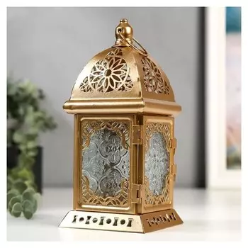 Подсвечник на 1 свечу "Фонарик. Сахара" 21,5х10х10 см