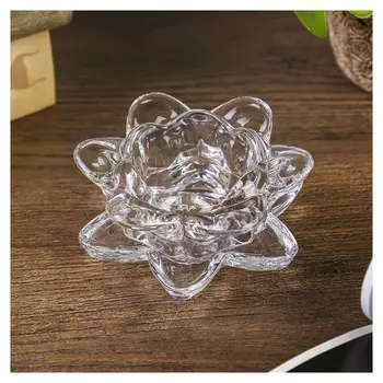 Подсвечник на 1 свечу "Лотос" 4,5х8,3х8,3 см