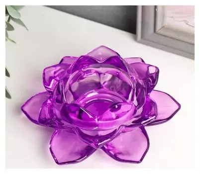 Подсвечник на 1 свечу "Лотос" 5,5х12х12 см