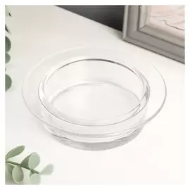 Подсвечник на 1 свечу "Шляпа" 3х12,3х12,3 см