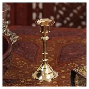 Подсвечник на 1 свечу "Сказка" латунь 11х5х5 см