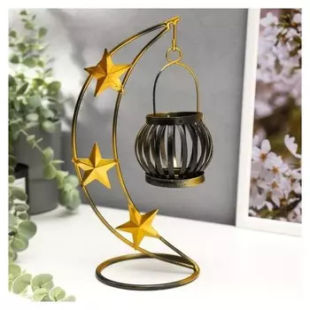 Подсвечник на 1 свечу Звёзды 24,5х11х11 см