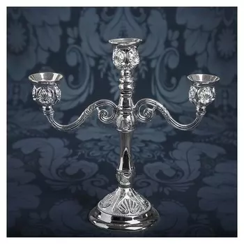 Подсвечник на 3 свечи "Листопад" 20х21х8,5 см