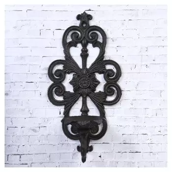 Подсвечник настенный Средневековье 34х17,5х12 см