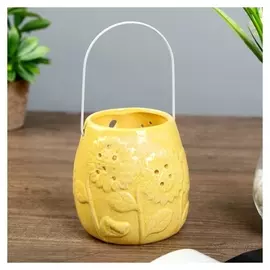 Подсвечник "Подсолнухи" 11,5х10,5х10,5 см