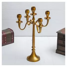 Подсвечник "Роскошь" на 5 свечей 29х29х44 см