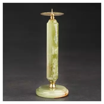 Подсвечник с иглой, 6х16 см, оникс