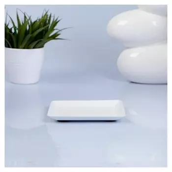 Подсвечник Тарелка квадратная №2 126х126 мм