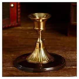 Подсвечник "Таврия" латунь, 9х9х9 см