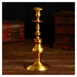 Подсвечник "Велтер" алюминий 12х12х28 см