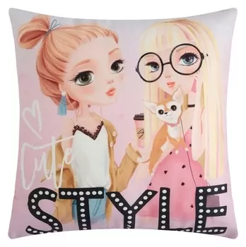 Подушка этель Style, 40х40 см, 100% п/э, велюр