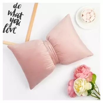 Подушка декоративная этель «Бантик», 45х30 см