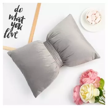 Подушка декоративная этель «Бантик», 45х30 см