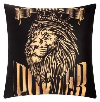 Подушка декоративная этель Power 40х40 см, велюр, 100% п/э