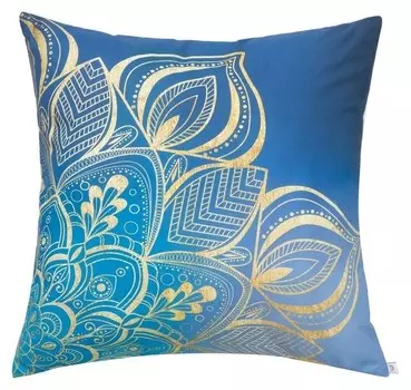 Подушка декоративная "Этель" мандала 55х55 см, 100% хлопок, синтепух