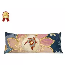 Подушка декоративная "Этель" райская ночь 30х75 см, 100% хлопок, синтепух