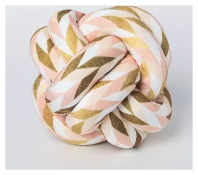 Подушка-узел «Геометрия», 19 × 19 см