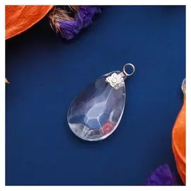 Подвеска "Горный хрусталь" капля