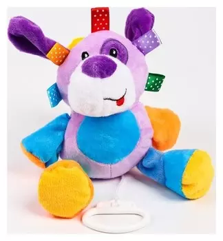 Подвеска музыкальная Собачка, мягкая, заводная