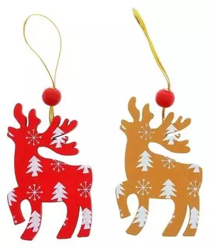 Подвеска новогодняя "Сказочный олень"