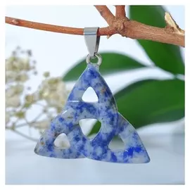 Подвеска трикветр "Содалит"