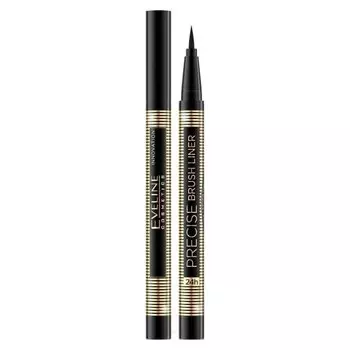 Подводка Eveline ультрастойкая Precise brush liner (с кисточкой)