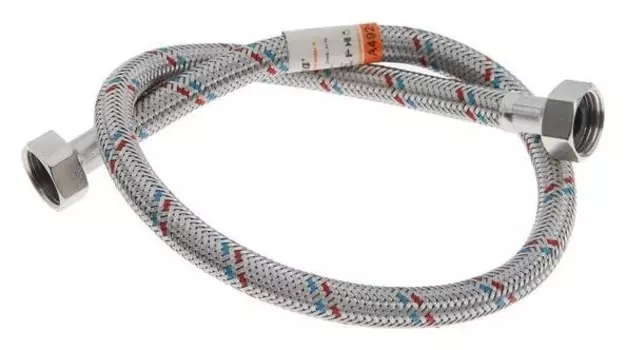 Подводка гибкая для воды Accoona A492-6, наружная резьба 1/2", 60 Cм, нержавеющая сталь