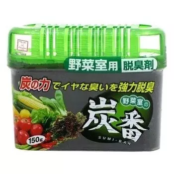 Поглотитель неприятных запахов для холодильника с древесным углём (овощная камера)