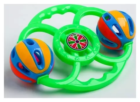 Погремушка «Бубенчик 2 шарика»