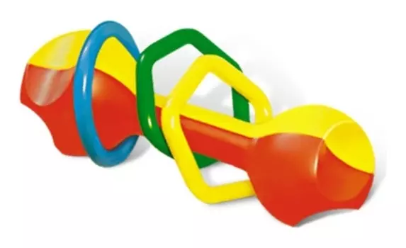 Погремушка Гантелька