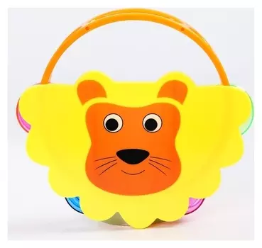 Погремушка музыкальная Животные, бубен