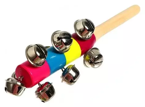 Погремушка с бубенцами