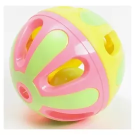 Погремушка «Шар цветной», 8см