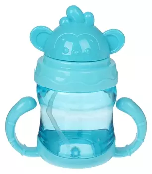 Поильник с трубочкой 240 мл от 9 мес