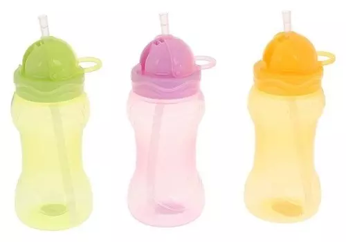 Поильник с трубочкой 350 мл от 9 мес