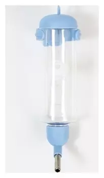 Поилка для грызунов "Пижон", 250 мл, голубая