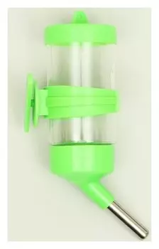 Поилка для грызунов "Пижон", 80 мл, зелёная