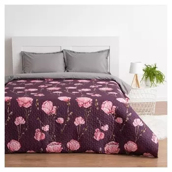 Покрывало 1,5 сп экономь и Я «Цветы» 150х210±5см