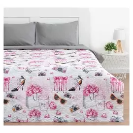 Покрывало экономь и Я "Гламур" 150*210±5см,микрофайбер,210 г/м2,100% п/э