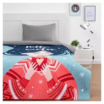 Покрывало этель 1,5 сп Hello Winter, 145х210 см, микрофибра