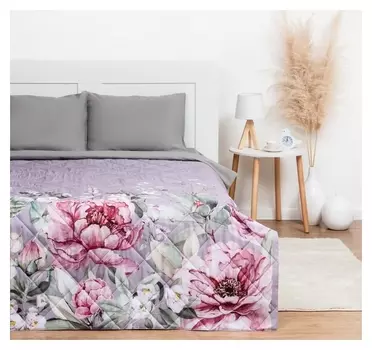 Покрывало этель евро Bloom, 220х210 ±5см, микрофибра