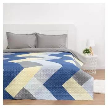 Покрывало евро экономь и Я «Геометрия» 200х210±5см