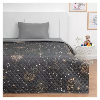 Покрывало "Этель" 1,5 сп Magic Time, 145*210 см, микрофибра