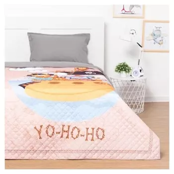 Покрывало "Этель" 1,5 сп пираты, 145*210 см, микрофибра