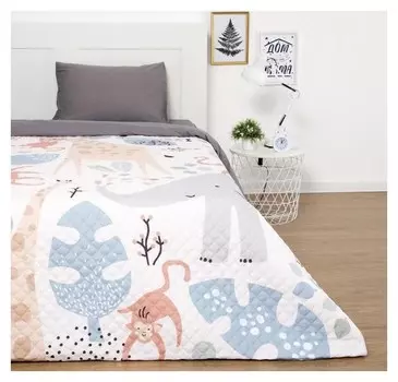 Покрывало "Этель" 1,5 сп сафари, 145*210 см, микрофибра