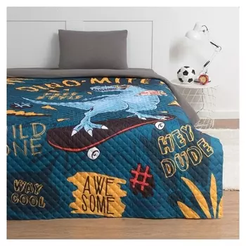 Покрывало "Этель" 1,5 сп T-rex, 145*210 см, микрофибра