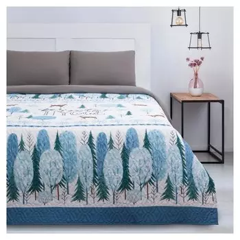 Покрывало "Этель" 1,5 сп Winter Hygge, 140*210±2 см, микрофибра