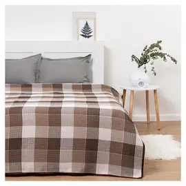 Покрывало коричневое размер 170 х 212 см