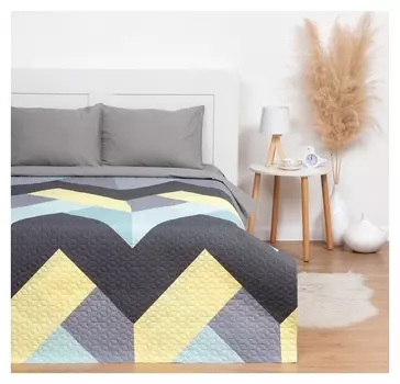 Покрывало Lovelife 1,5 сп "Геометрия" 150*210±5см, микрофайбер, 100% п/э