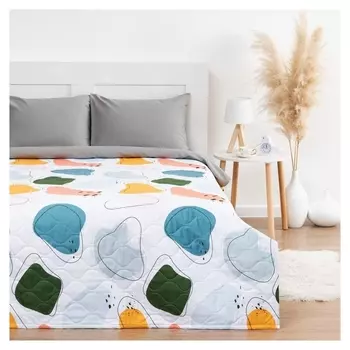 Покрывало Lovelife 2 сп Colored Spots 180*210±5 см, новосатин,80 г/м2